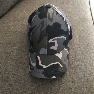 River Island camo baseball cap